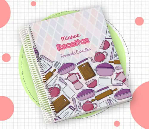 Caderno de Receitas Personalizado