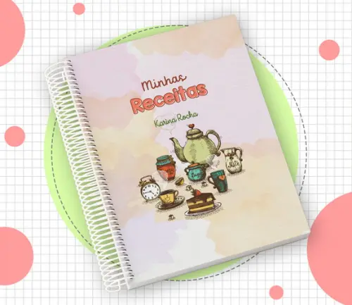 Caderno de Receitas Personalizado