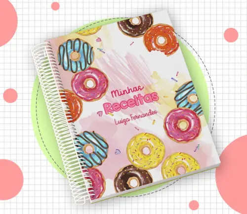 Caderno de Receitas Personalizado
