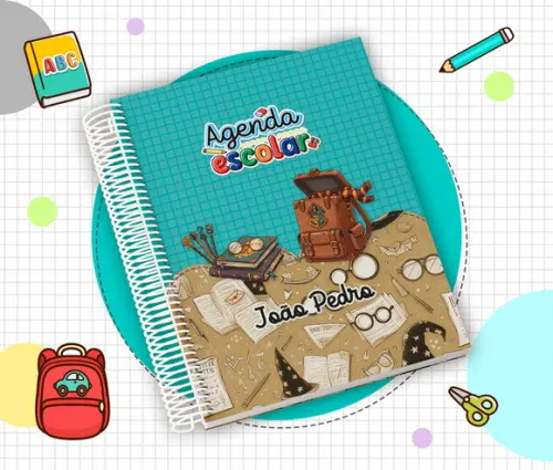 Agenda Escolar Infantil 2026 Personalizada