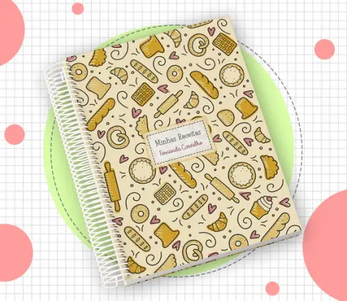 Caderno de Receitas Personalizado