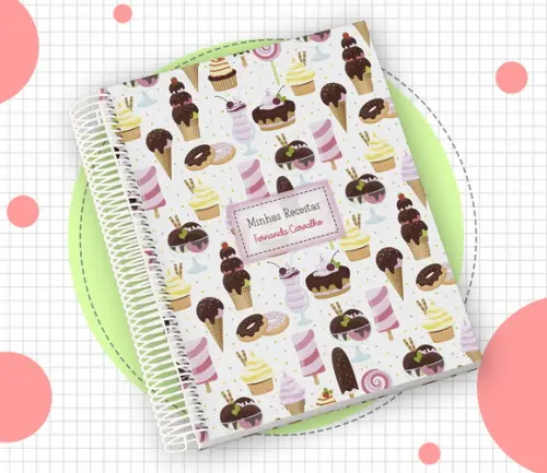 Caderno de Receitas Personalizado