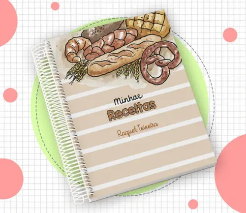 Caderno de Receitas Personalizado