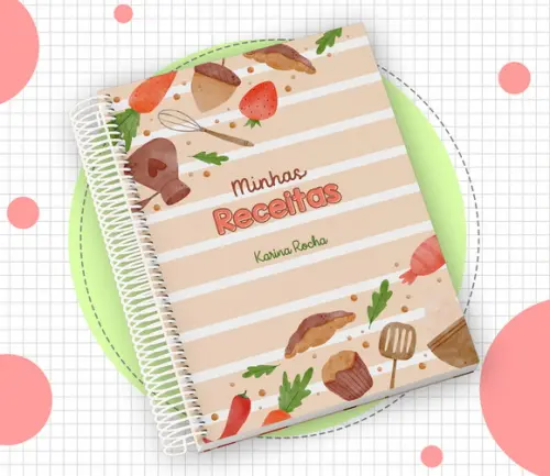 Caderno de Receitas Personalizado