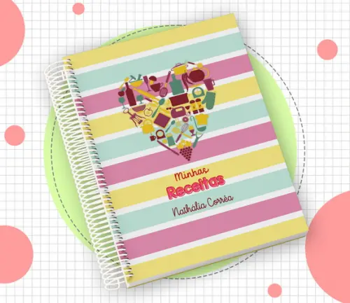 Caderno de Receitas Personalizado