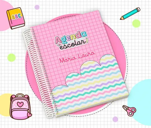 Agenda Escolar Infantil 2026 Personalizada
