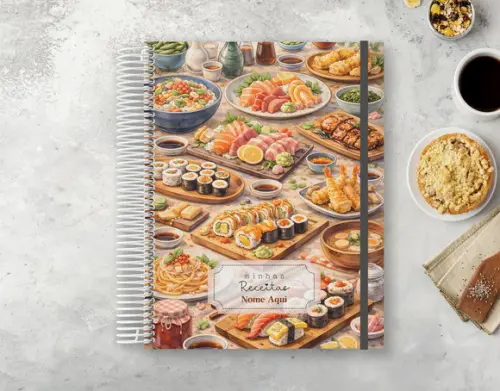 Caderno de Receitas Personalizado