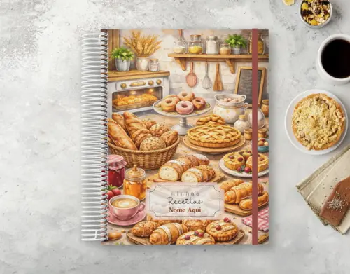 Caderno de Receitas Personalizado
