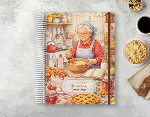 Caderno de Receitas Personalizado