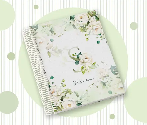 Caderno Personalizado com Inicial e Nome