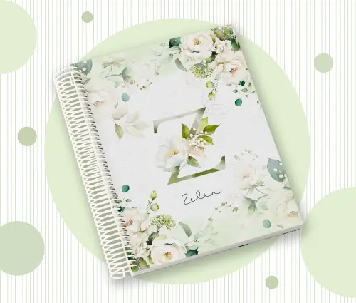 Caderno Personalizado com Inicial e Nome