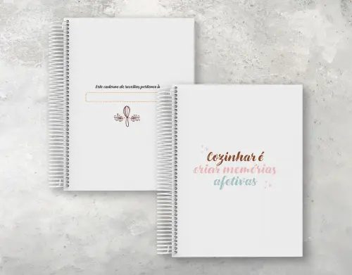 Caderno de Receitas Personalizado