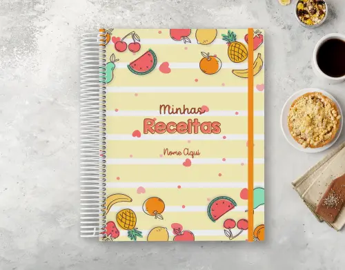 Caderno de Receitas Personalizado