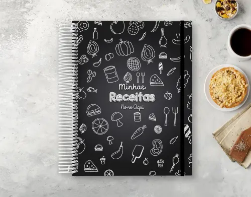 Caderno de Receitas Personalizado