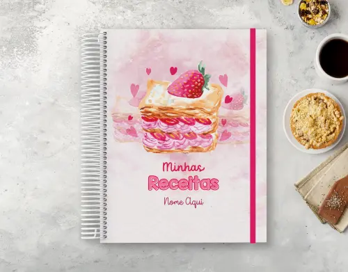 Caderno de Receitas Personalizado