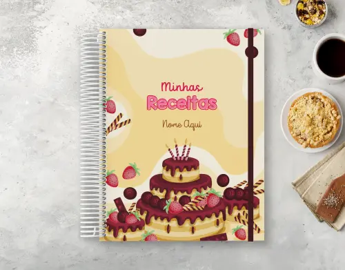 Caderno de Receitas Personalizado