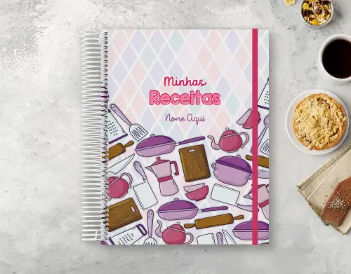 Caderno de Receitas Personalizado