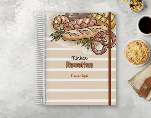Caderno de Receitas Personalizado
