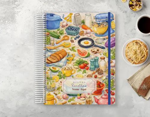 Caderno de Receitas Personalizado