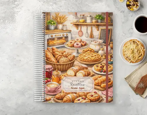 Caderno de Receitas Personalizado