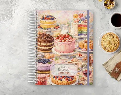 Caderno de Receitas Personalizado