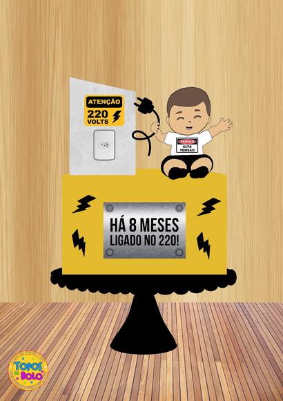 Arquivos de Corte Topo de Bolo 220 Volts