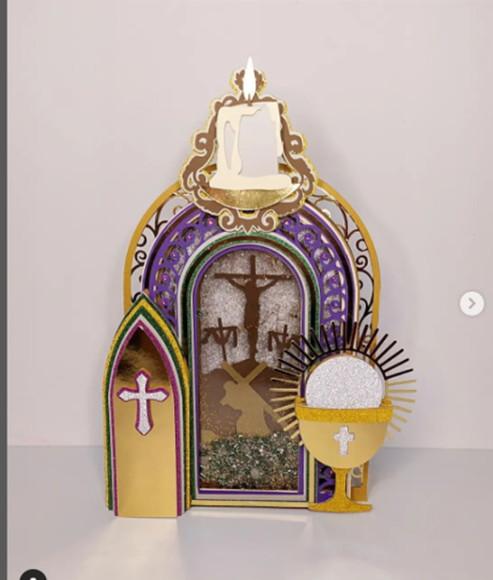 Arquivo de Corte Topo de Bolo Semana Santa