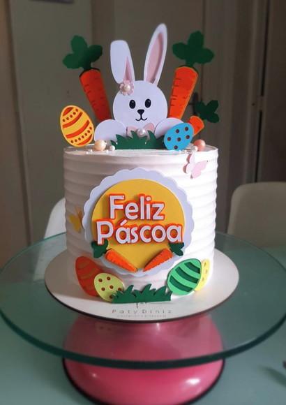 Arquivo de Corte Topo de Bolo Feliz Pascoa 07