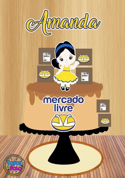 Arquivo de Corte Topo de Bolo Mercado