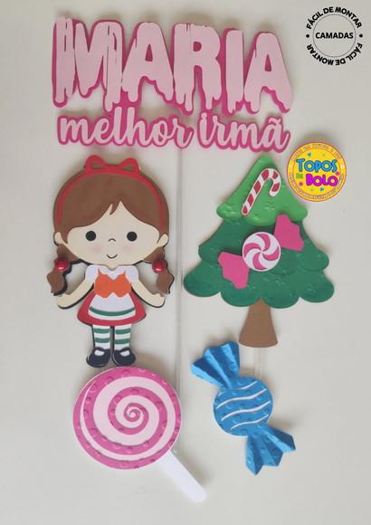 Arquivo de Corte Topo de Bolo João e Maria Casa de Doces
