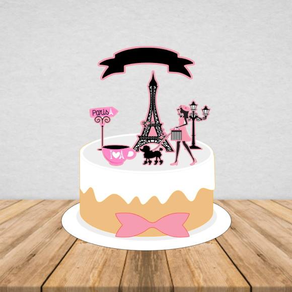 Topo de Bolo París - Arquivo Digital