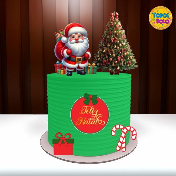 Arquivo de Corte Topo de Bolo Natal 2025 14