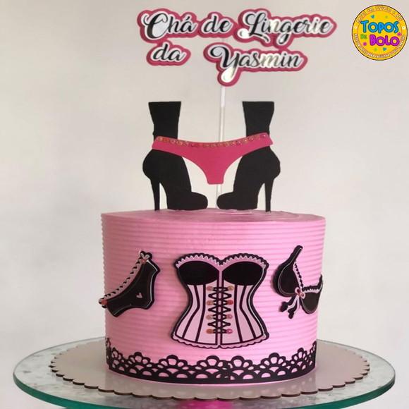 Arquivo de Corte Topo de Bolo Chá de Lingerie 03