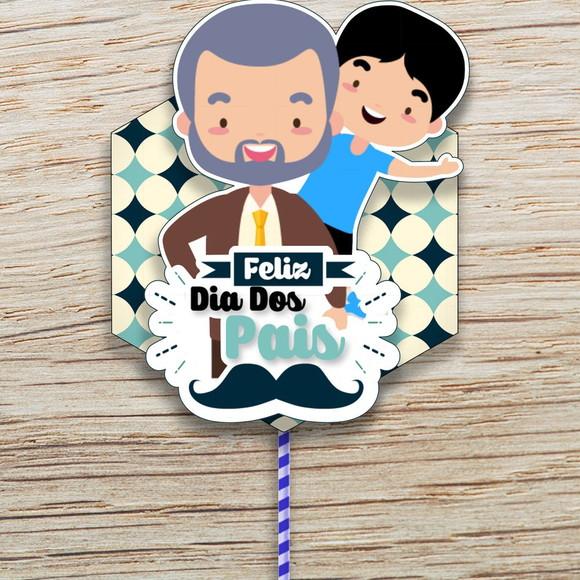 Topo de Bolo Dia dos Pais 4
