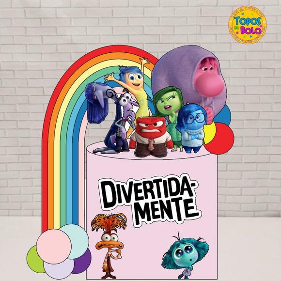 Arquivo de Corte Topo de Bolo Divertidamente