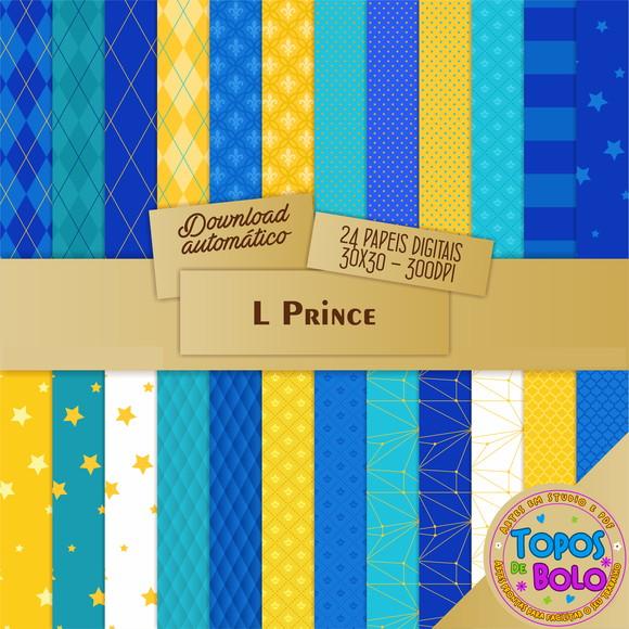 Kit Digital Papéis l Prince