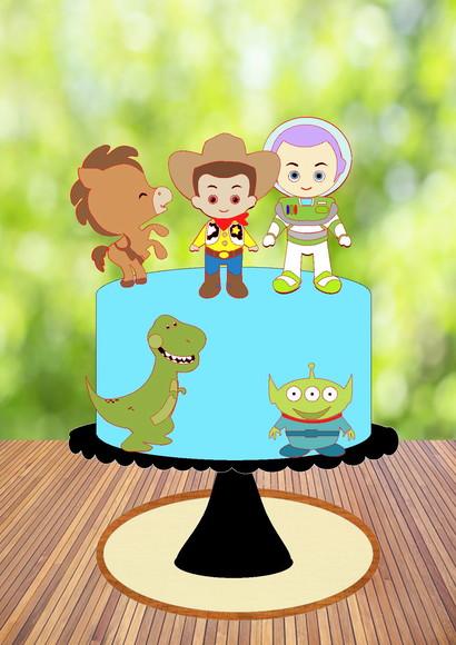 Arquivo de Corte Topo de Bolo Toy Story