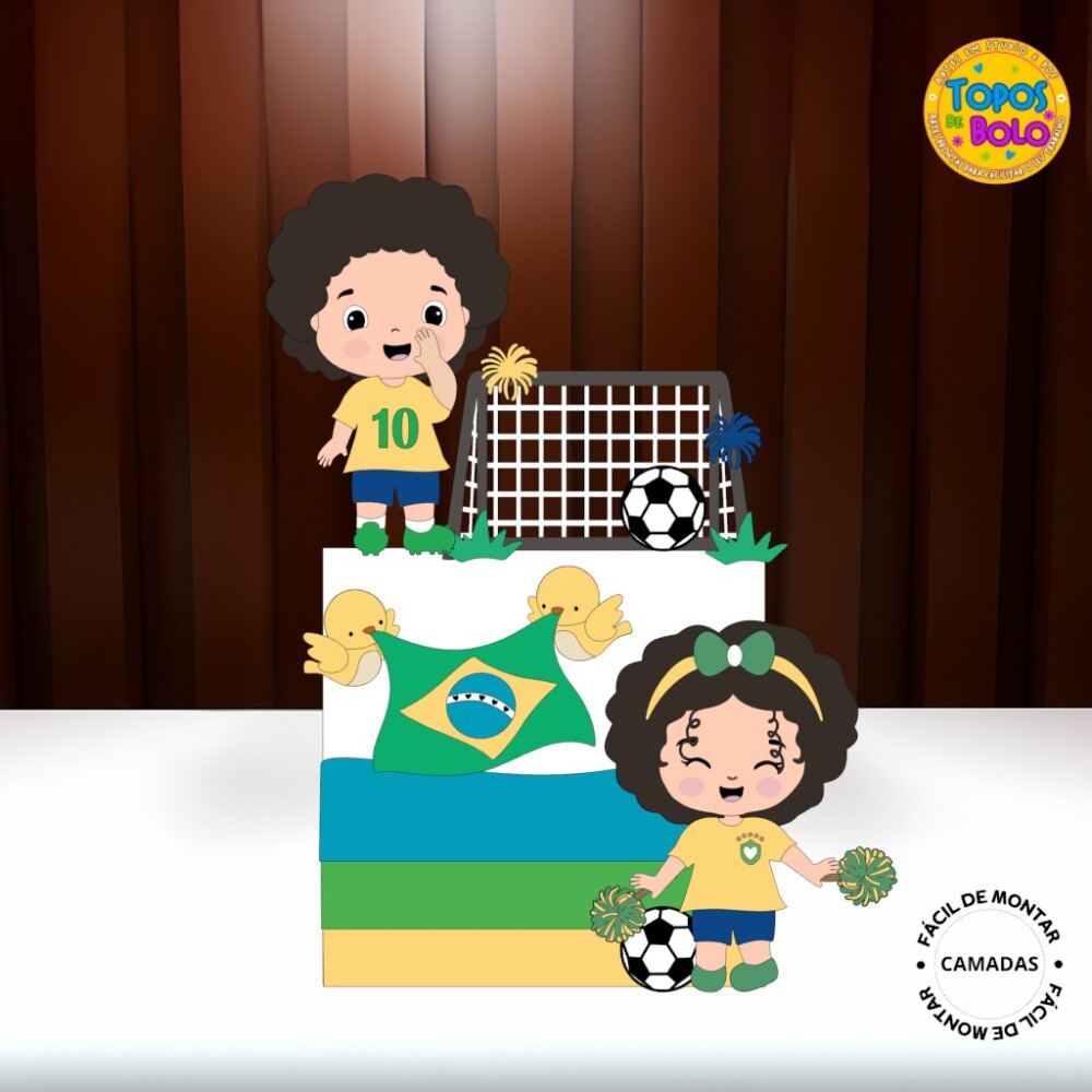 Arquivo de Corte Topo de Bolo Copa Do Mundo 11