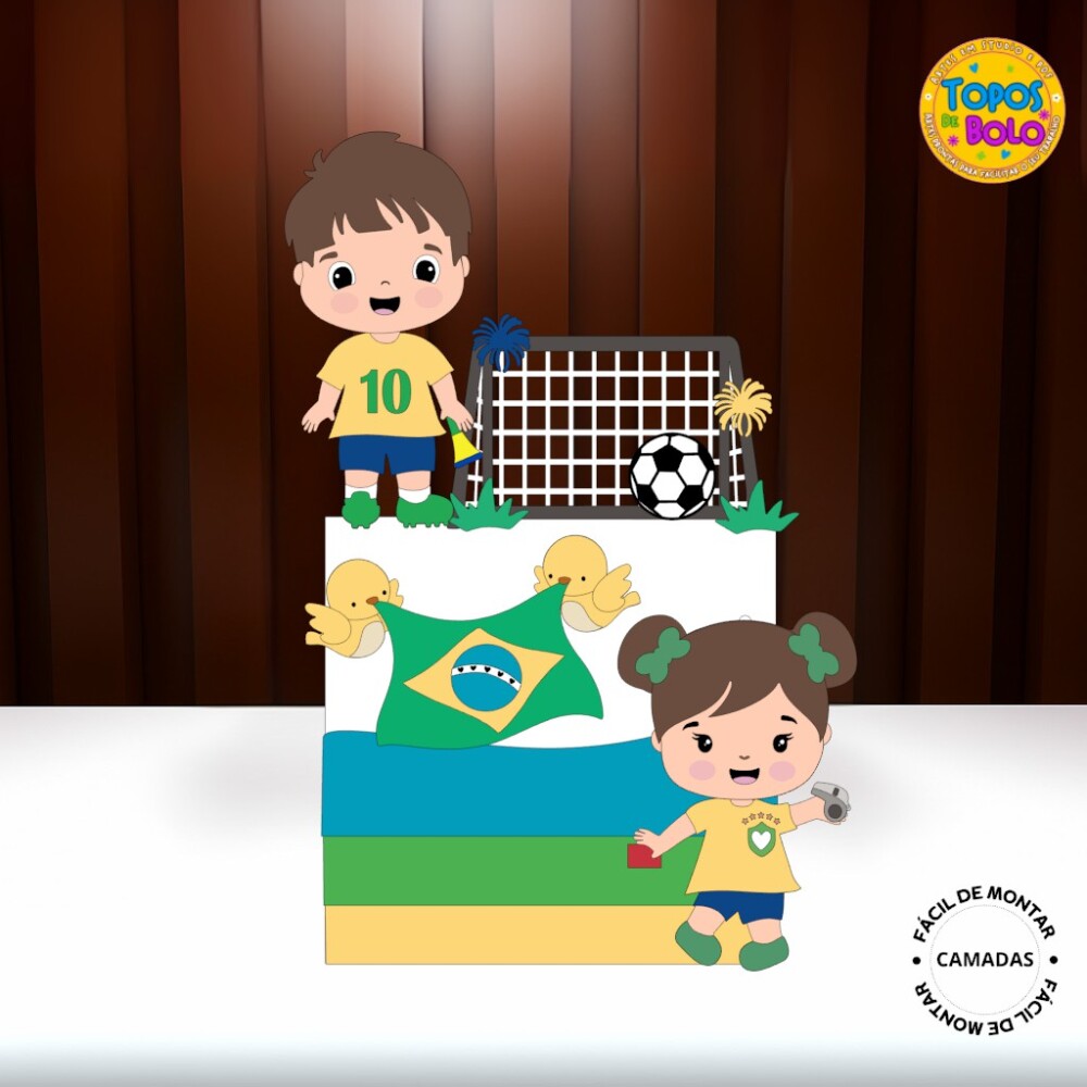 Arquivo de Corte Topo de Bolo Copa Do Mundo 10