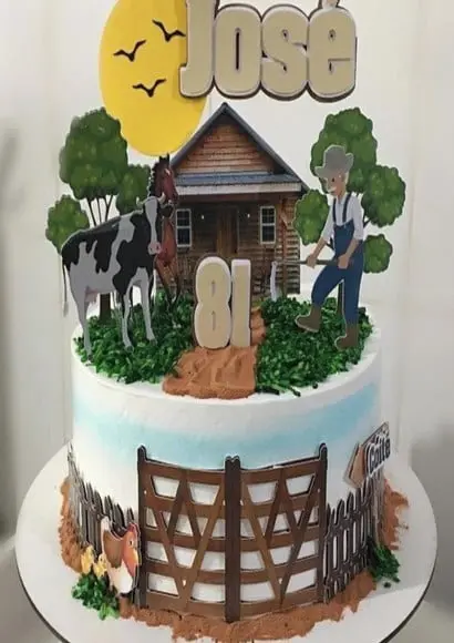 Arquivo de Corte Topo de Bolo Rancho Fazenda