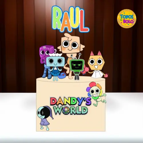 Arquivo de Corte Topo de Bolo Dandy's World