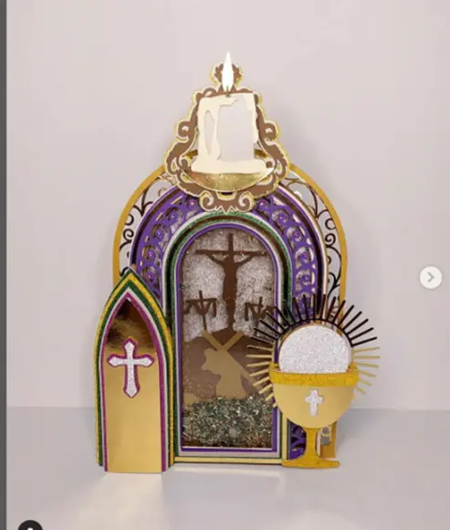 Arquivo de Corte Topo de Bolo Semana Santa