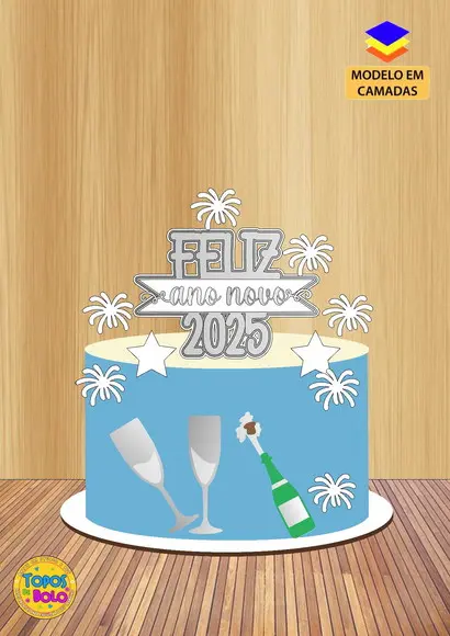 Topo Feliz Ano Novo 2025