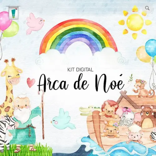 Kit Digital Arca de Noé