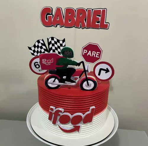 Arquivo de Corte Topo de Bolo Ifood