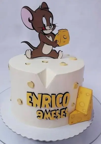 Arquivo de Corte Topo de Bolo Jerry