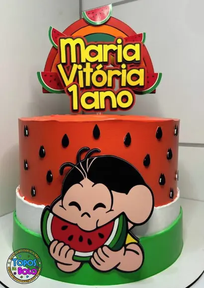 Arquivo de Corte Topo de Bolo Magali 04