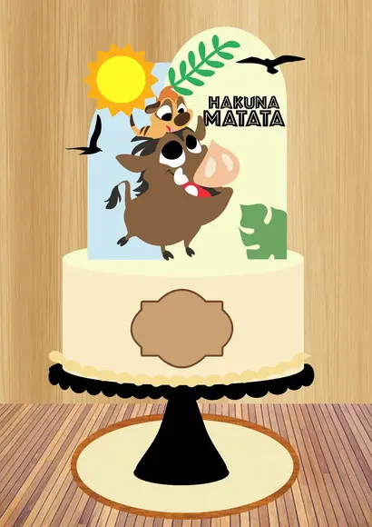 Arquivo de Corte Topo de Bolo Timao e Pumba