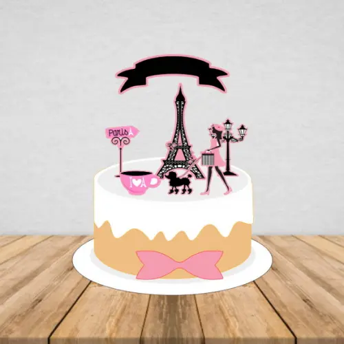 Topo de Bolo París - Arquivo Digital