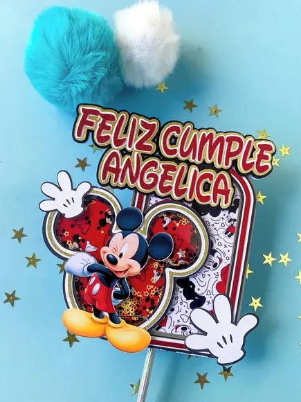 Arquivo de Corte Topo de Bolo Mickey Mouse